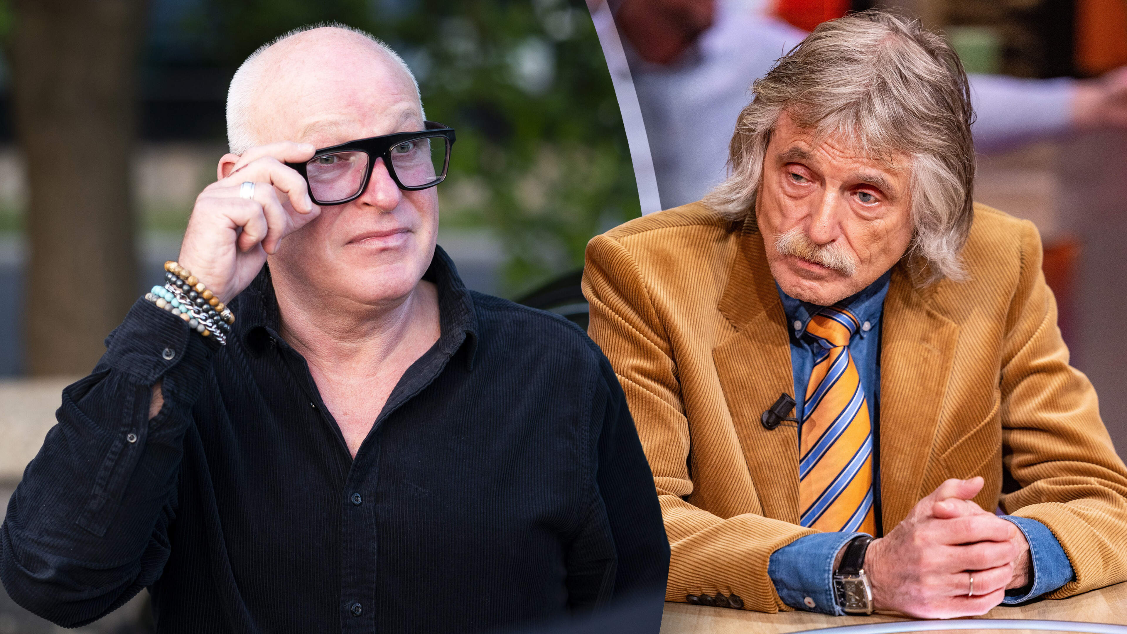 Johan Derksen reageert na bezorgde uitspraken van VI-collega René van der Gijp: ’Dit is klinkklare onzin’